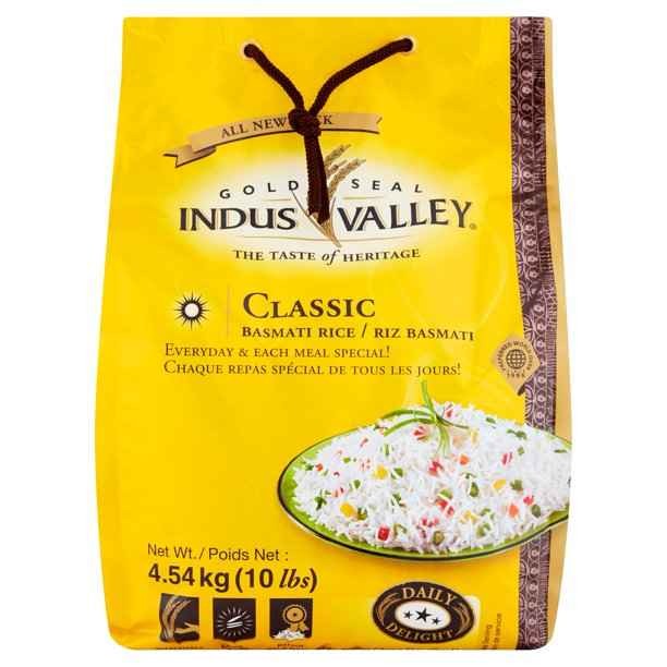 INDUS VALLEY BASMATI RICE 10 LBS