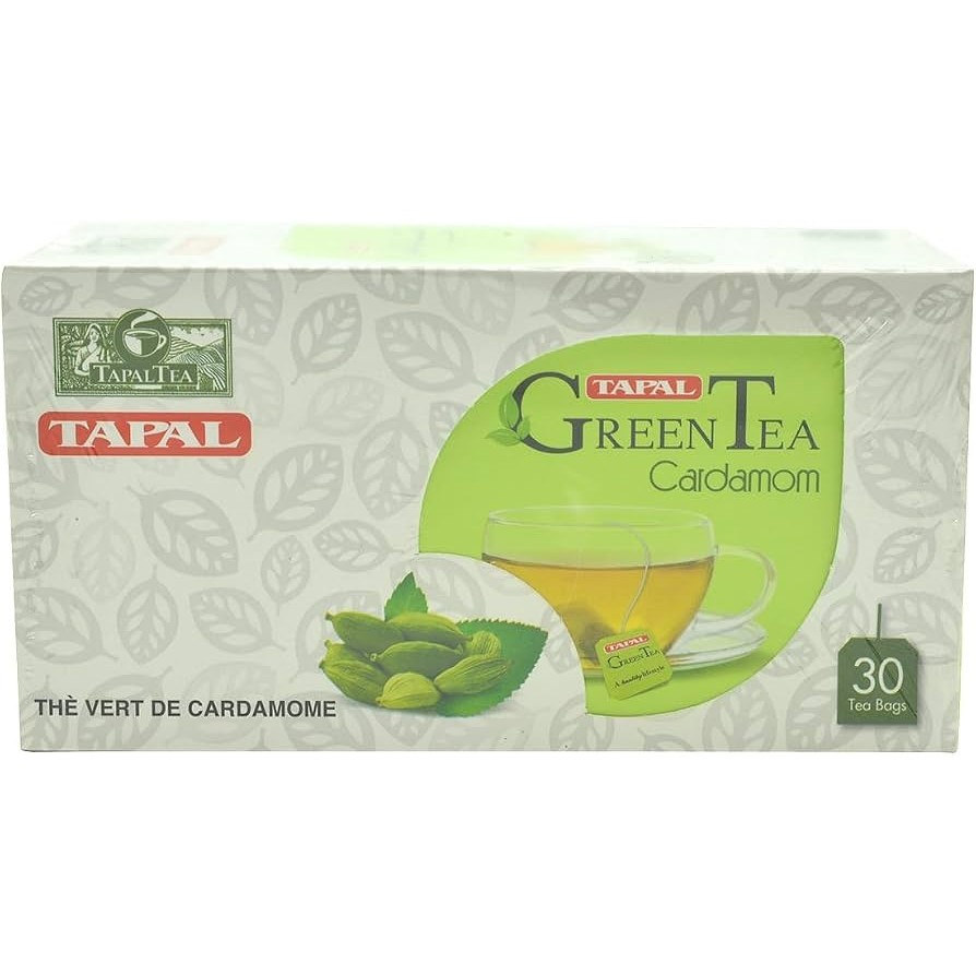 TAPAL CARDAMON GREEN TEA 30 TB 45 GM