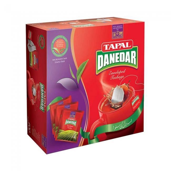 TAPAL DANEDAR TEA BAGS 200 GM