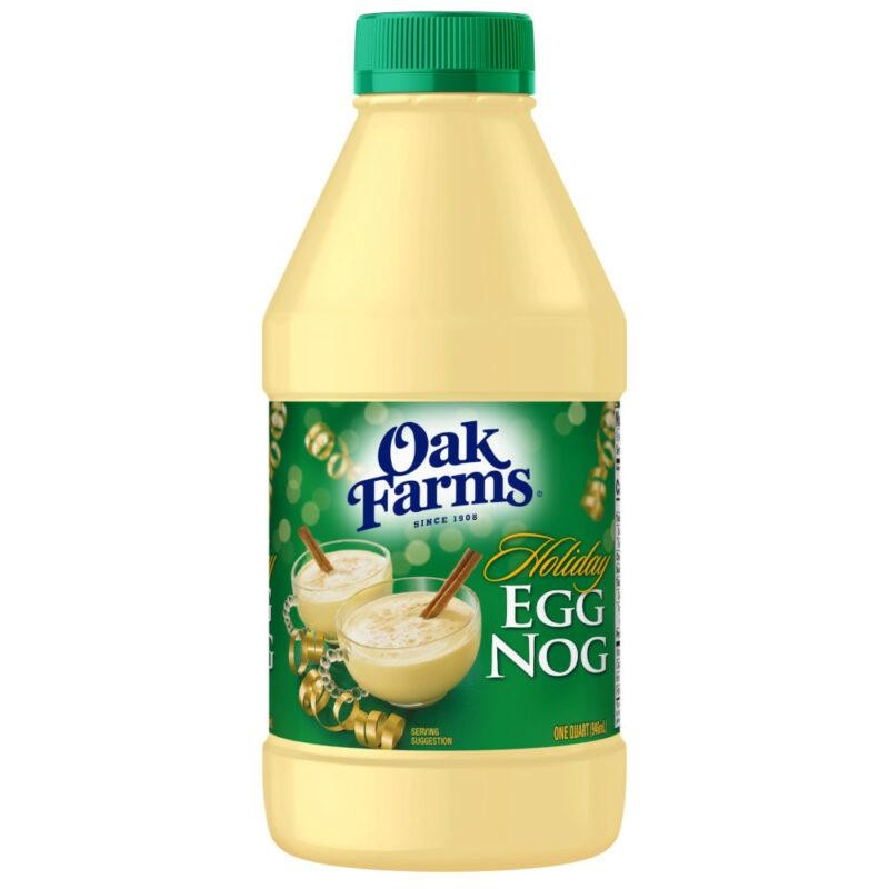 Oak Farms Egg Nog 2 Pint