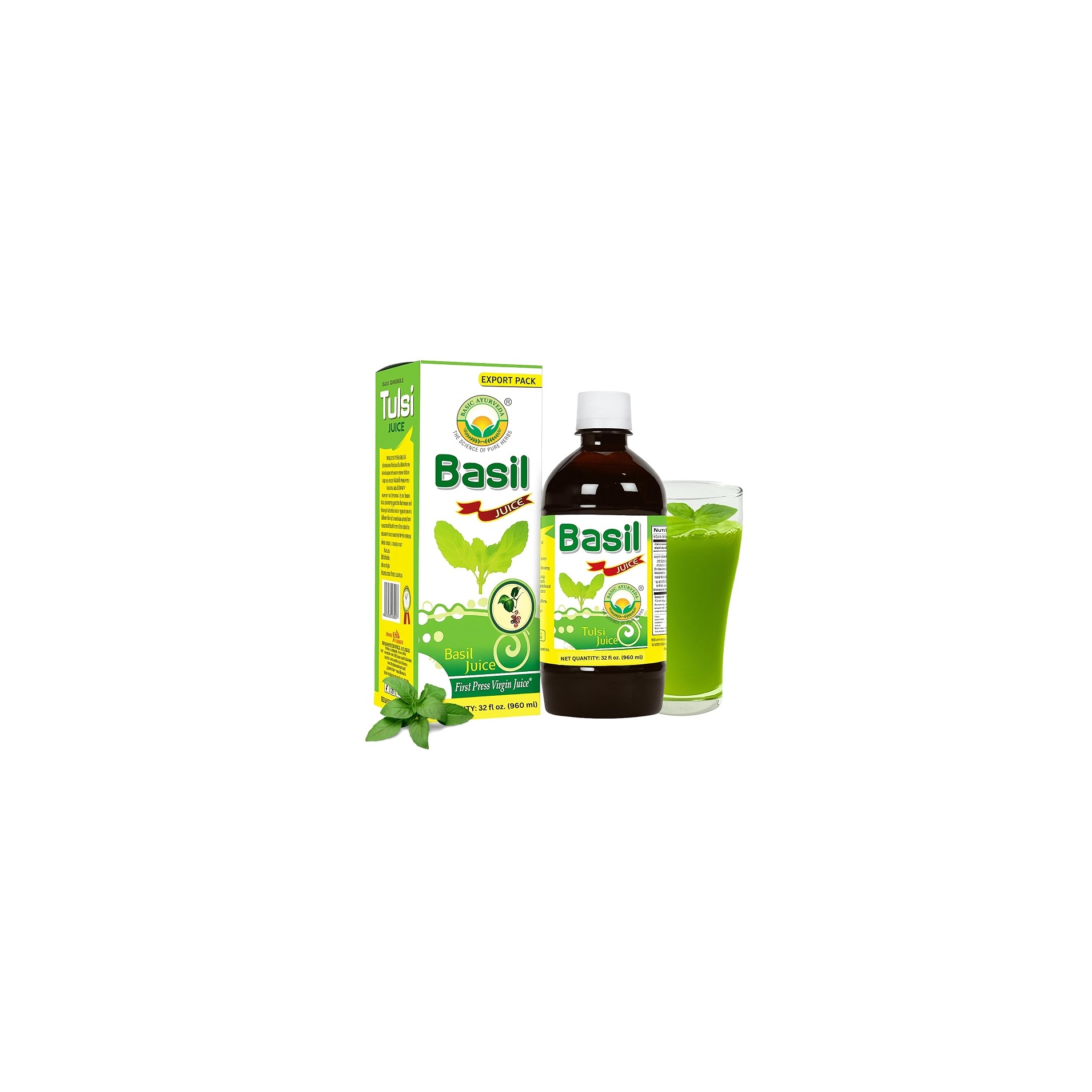 BA Basil Juice 1 LTR