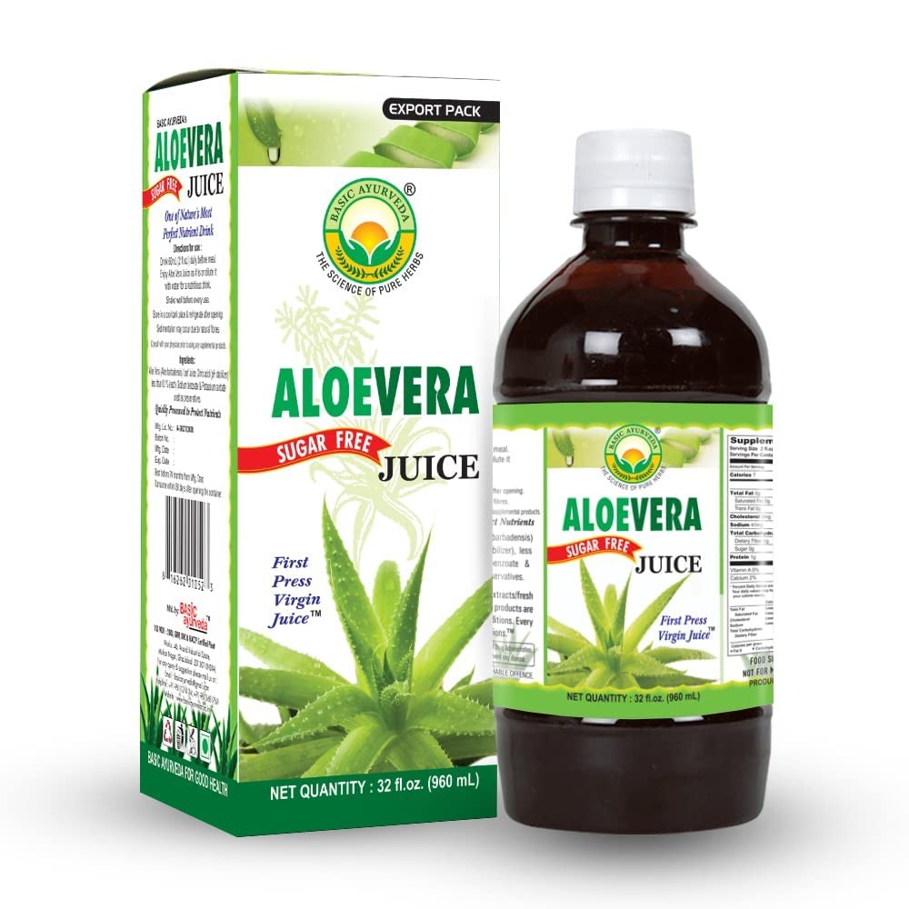 Basic Ayurveda Aloevera Juice 960 ML