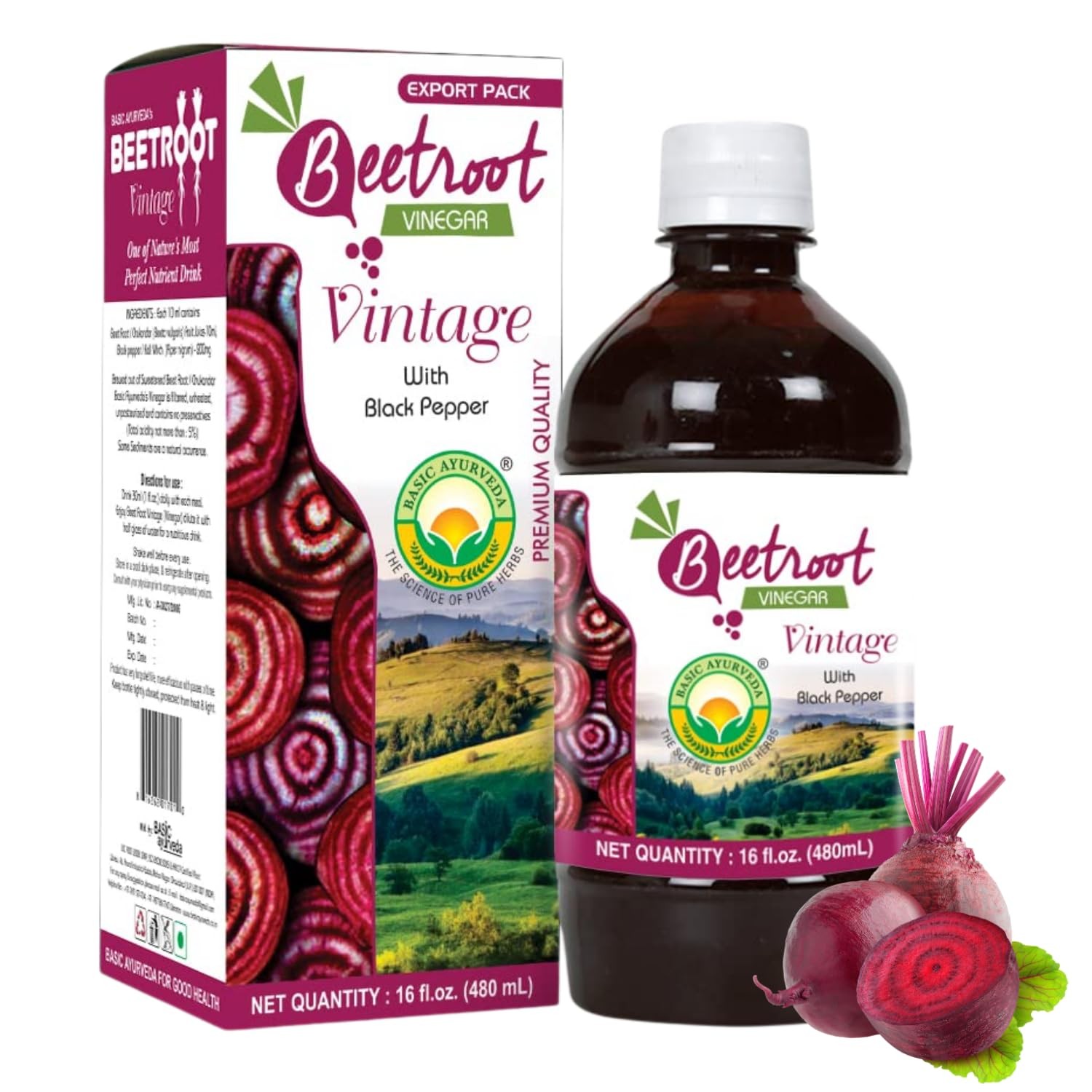 Beetroot Vinegar 480 ML