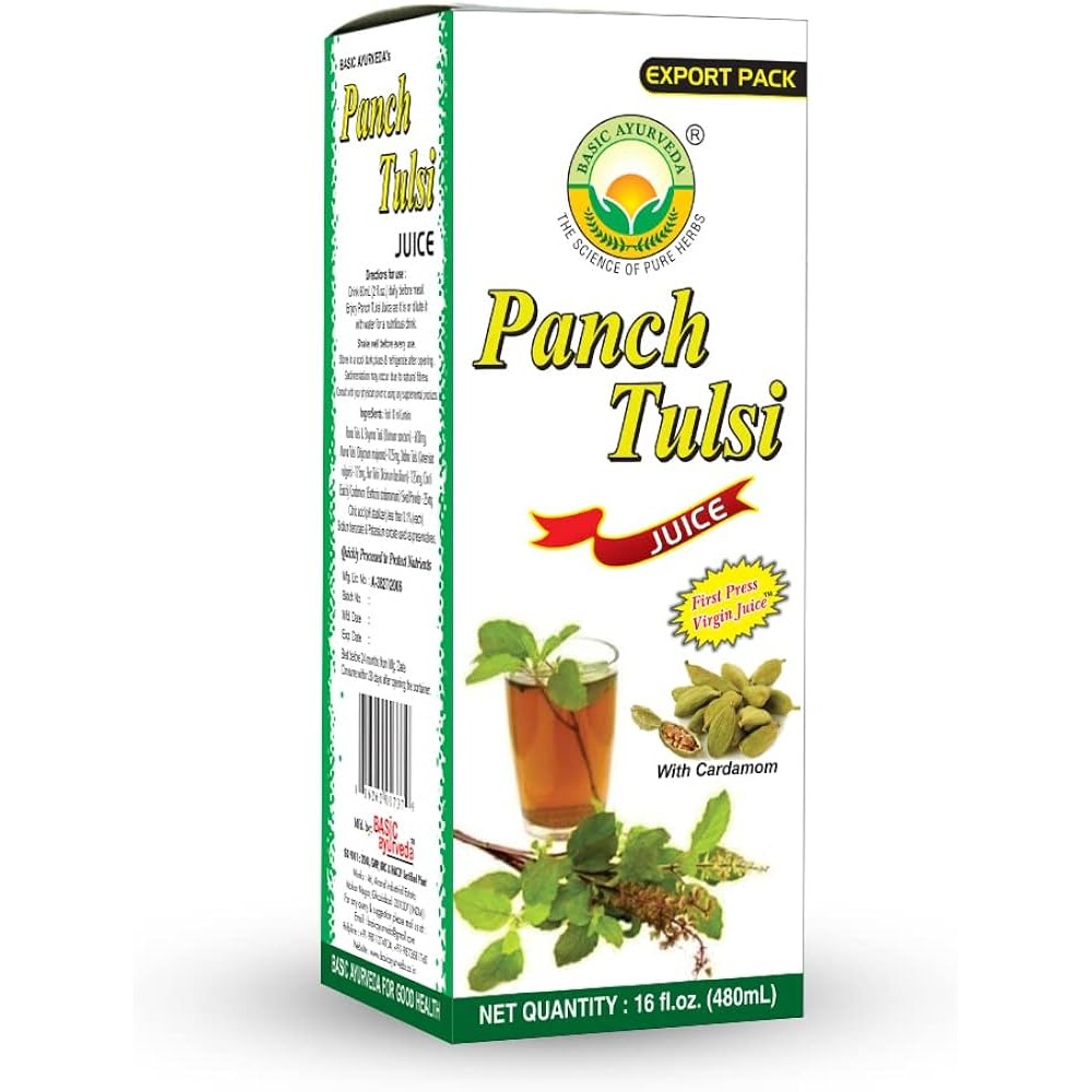 Basic Panch Tulsi Juice 16 OZ