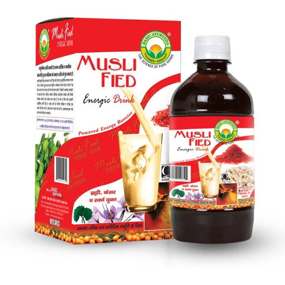 BASIC AYURVEDA MUSLI FIED 480 ML
