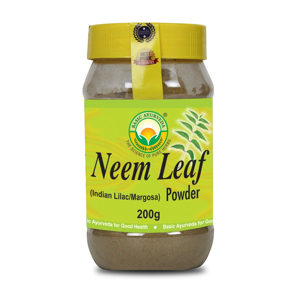 BASIC AYURVEDA NEEM LEAF 200 GM