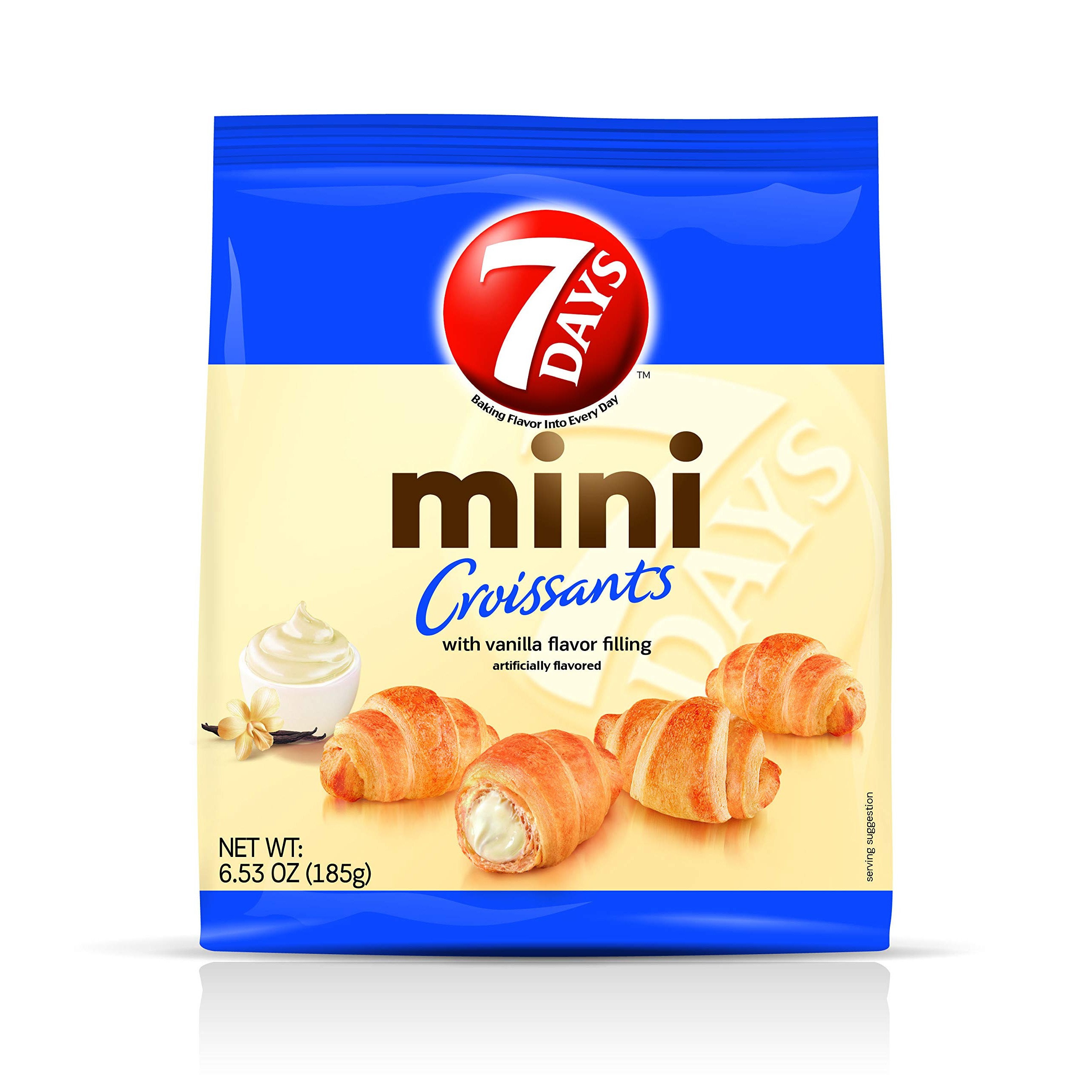 7DAYS MINI VANILLA CROISSANTS 6.53 OZ