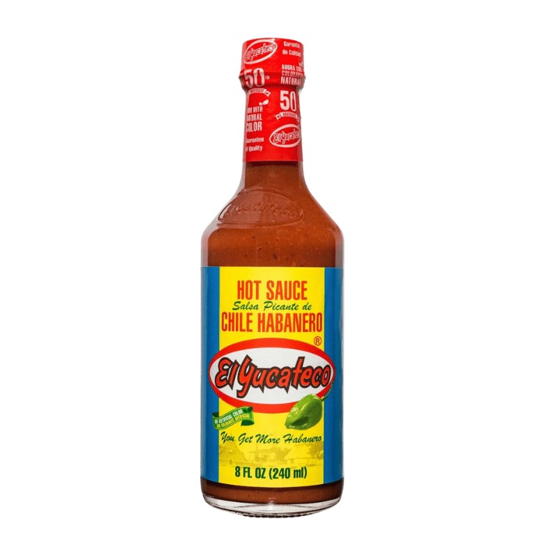 EL YUCATECO RED HABANERO / 8 FLOZ