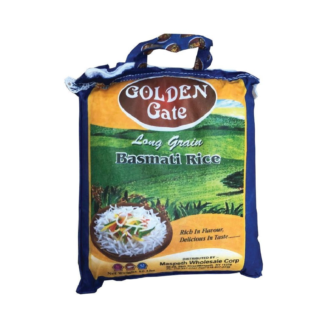 GOLDEN GATE BASMATI RICE 10 LBS