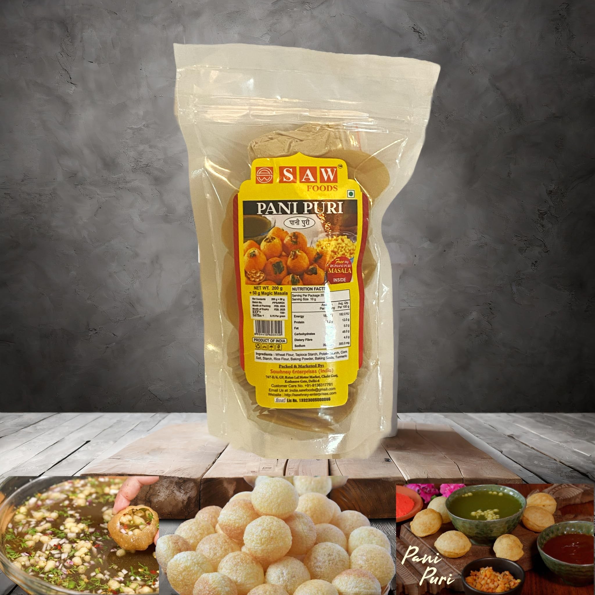 Gajraaj Instant Panipuri 200 GM