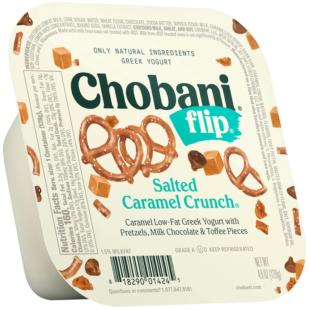 CHOBANI YOGURT FLIP CARML                4.5 OZ