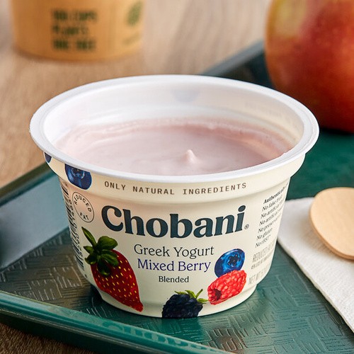 CHOBANI GREEK YOGURT MIXED BERRY         5.3 OZ