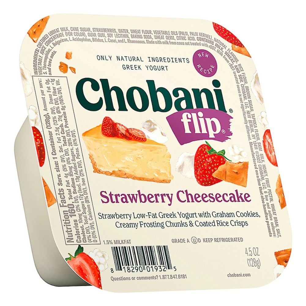 CHOBANI YOGURT FLIP  STW CK              4.5 OZ