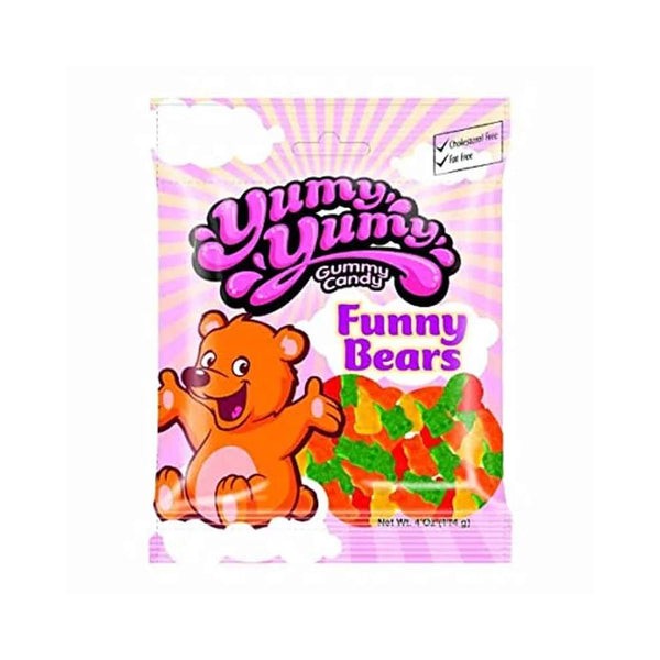 YUMMY YUMMY FUNNY BEARS 128 GM