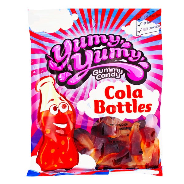 YUMMY YUMMY COLA BOTTLE 128 GM