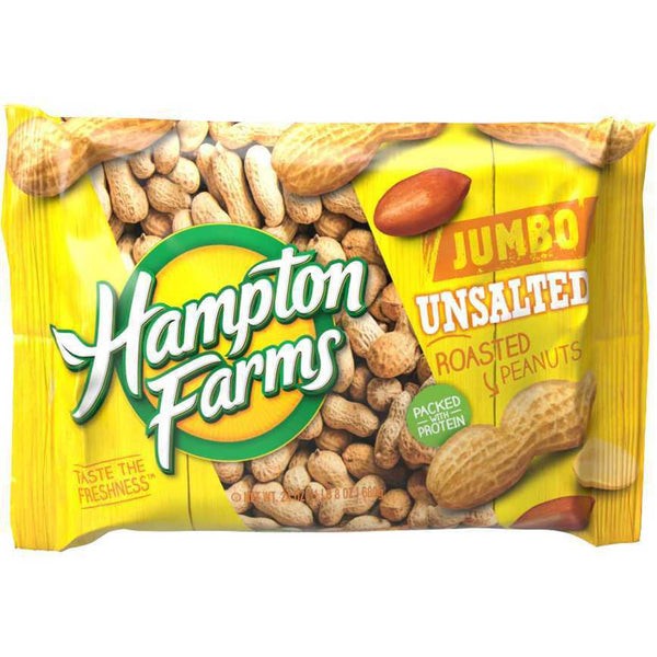 HF Unsalted Roasted Peanuts 16 OZ