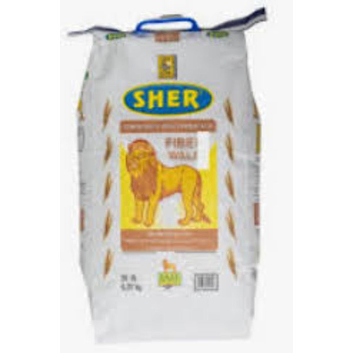 Sher Fiber Wala Atta Blue  20 LBS