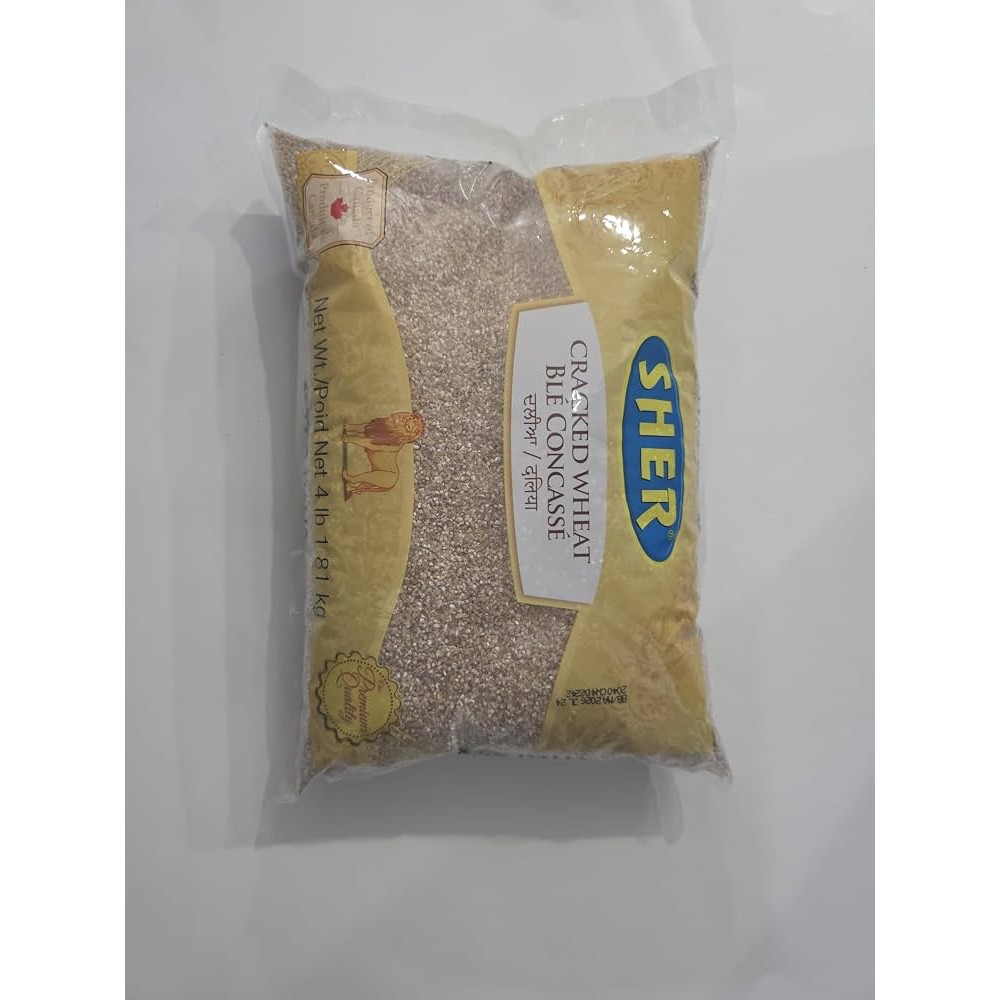 SHER CRACKED WHEAT 4 LBS
