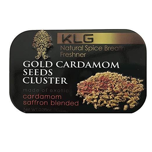KLG GOLD CARDAMOM SEEDS CLUSTER 10 GM