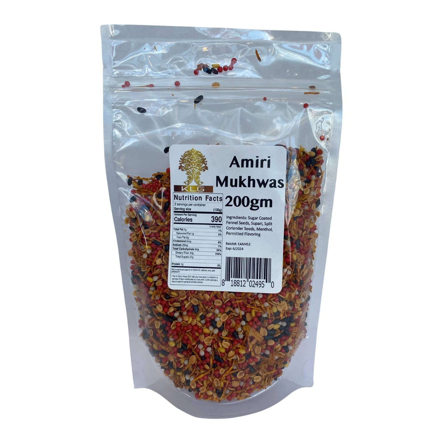KLG AMIRI MUKHWAS 200 GM