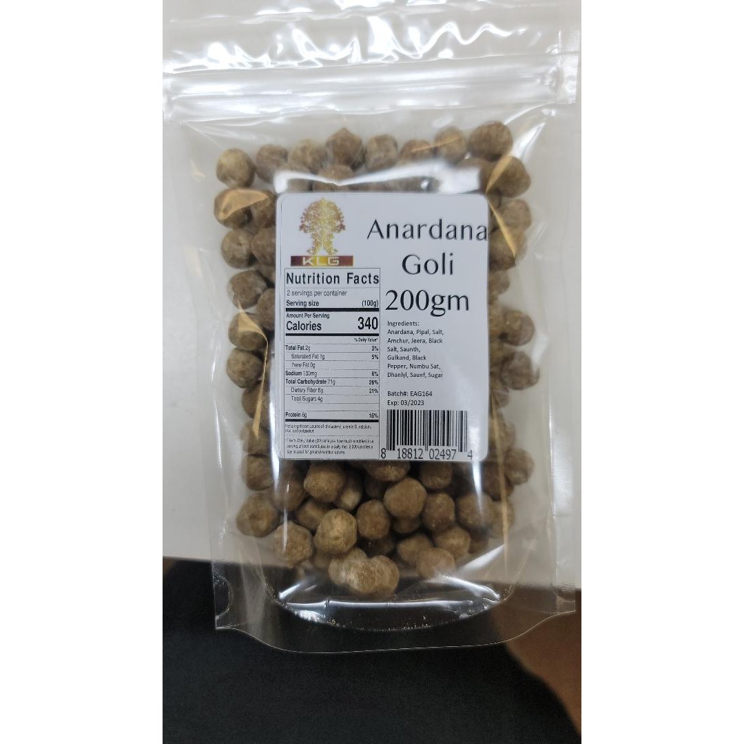 KLG ANARDANA GOLI 200 GM