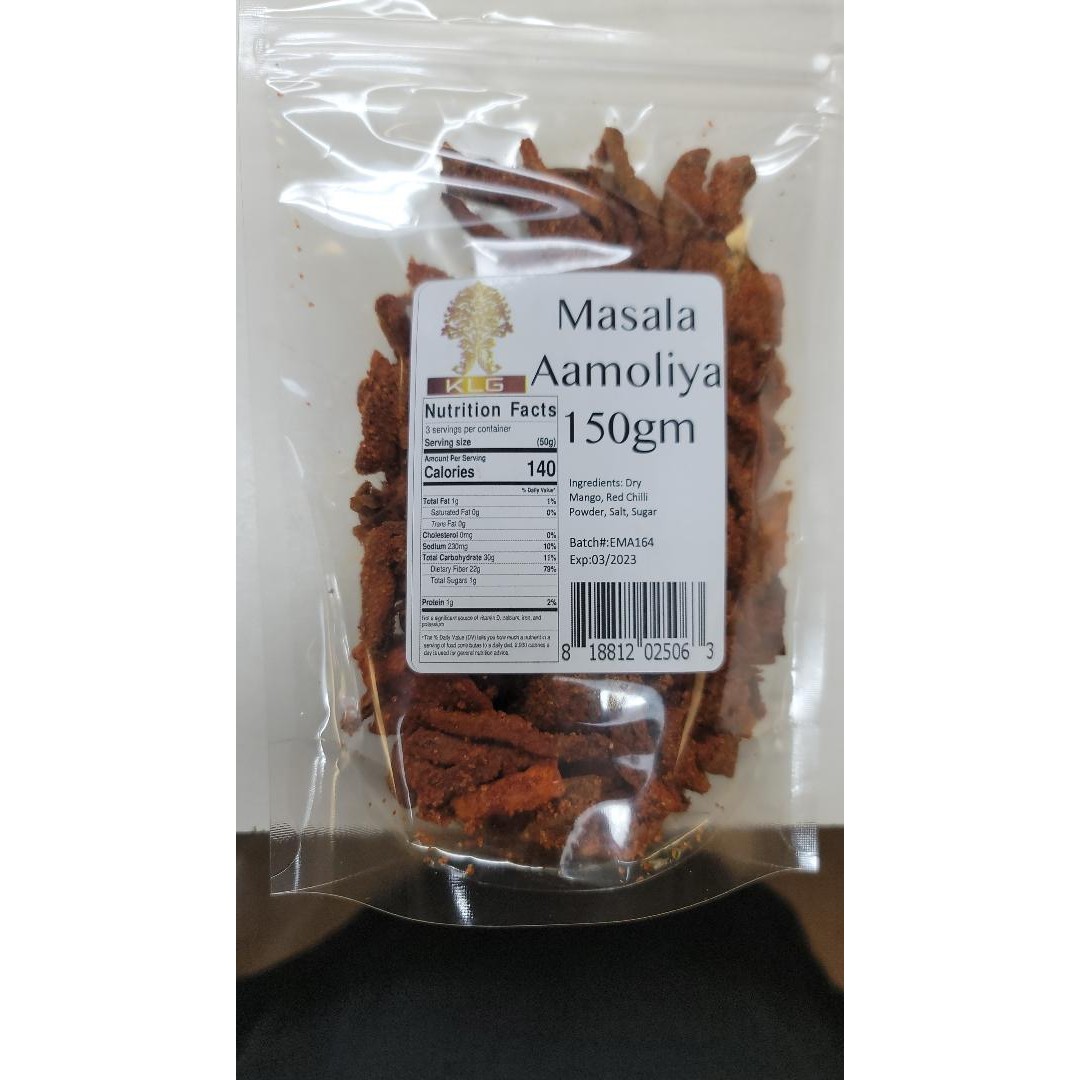 KLG MASALA AAMOLIYA 150 GM