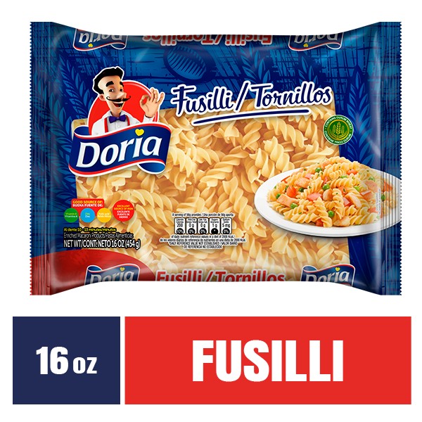 DORIA FUSILLI PASTA                      16 OZ