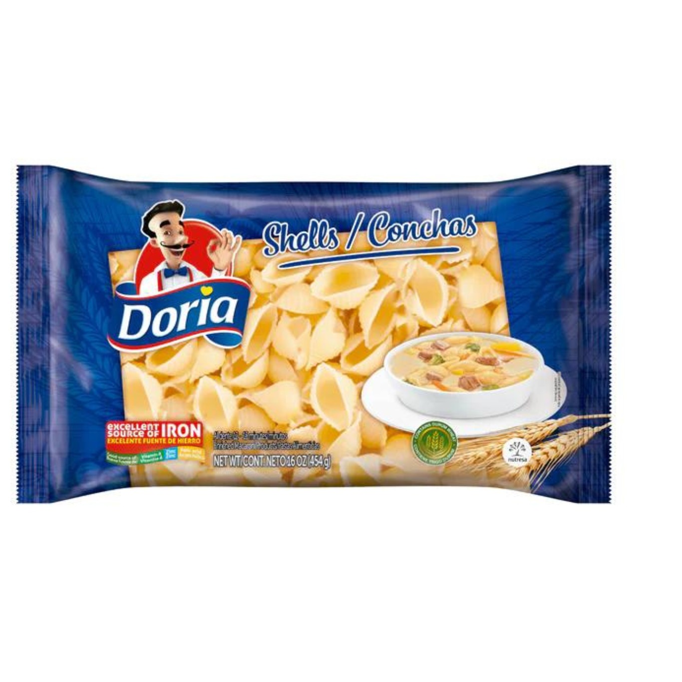DORIA SHELLS PASTA                       16 OZ