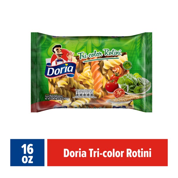 TRICOLOR PASTA                           16 OZ