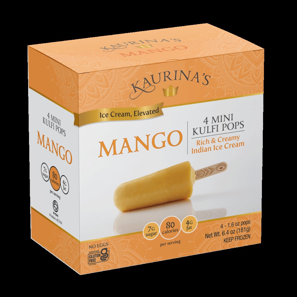 Kaurinas Mango Kulfi 4 COUNT