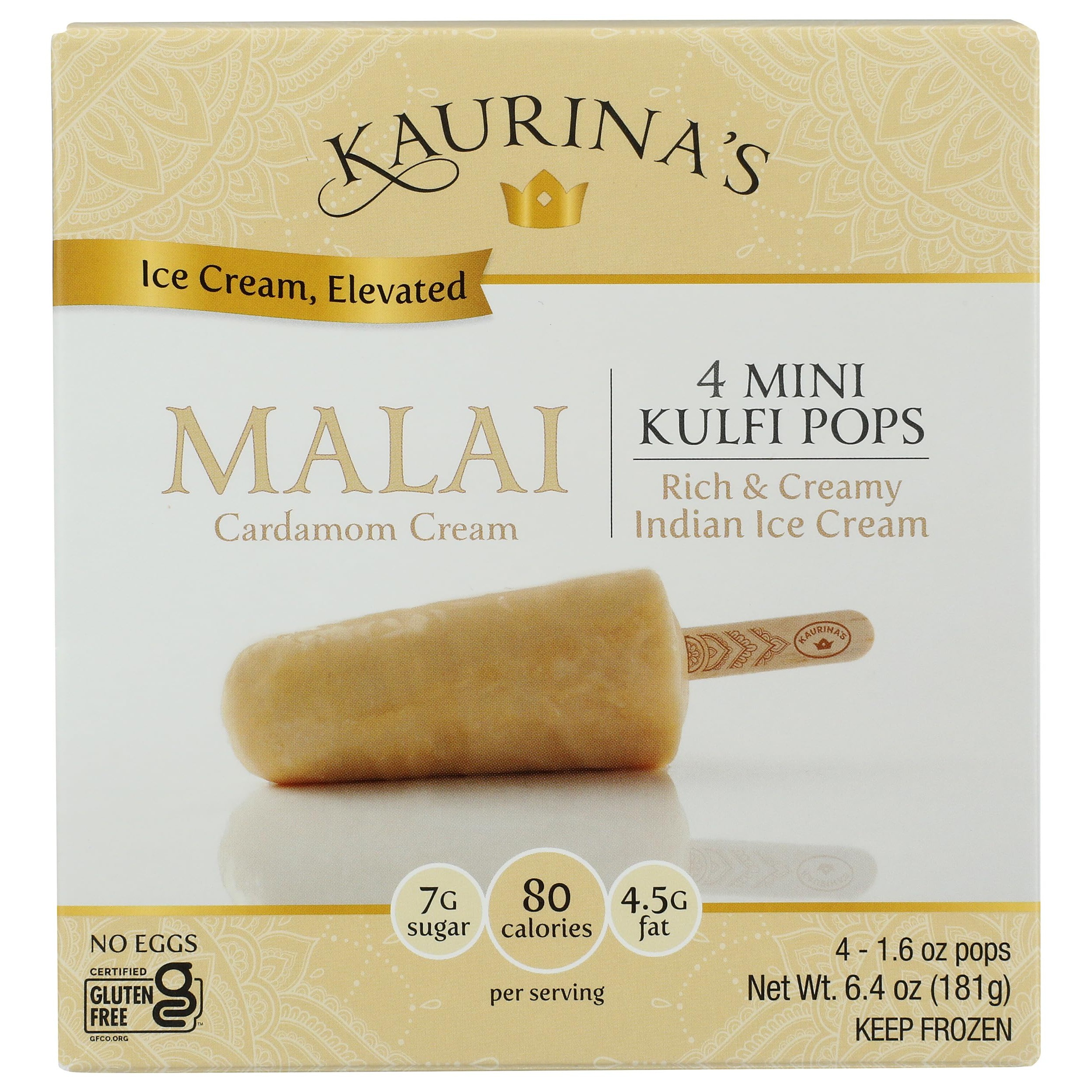 Kaurinas Malai Kulfi 4 COUNT