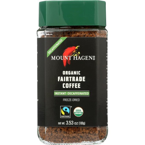 MOUNT HAGEN INSTANT DECAFE COFFEE 3.53 OZ