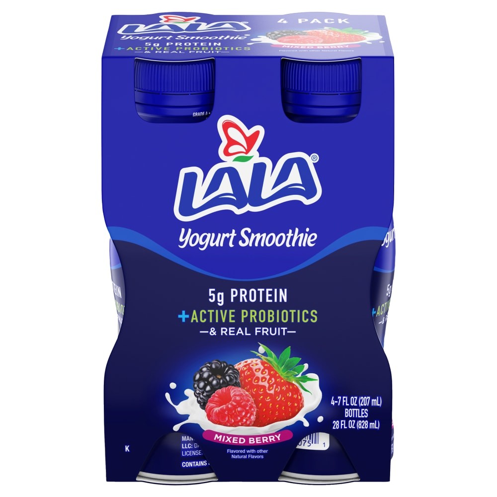 LALA DRINKABLE YOGURT MIXED BERRY4PK