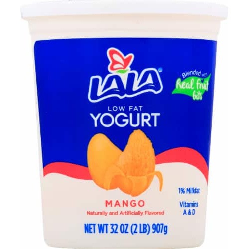 LALA BLENDED YOGURT MANGO 32 OZ