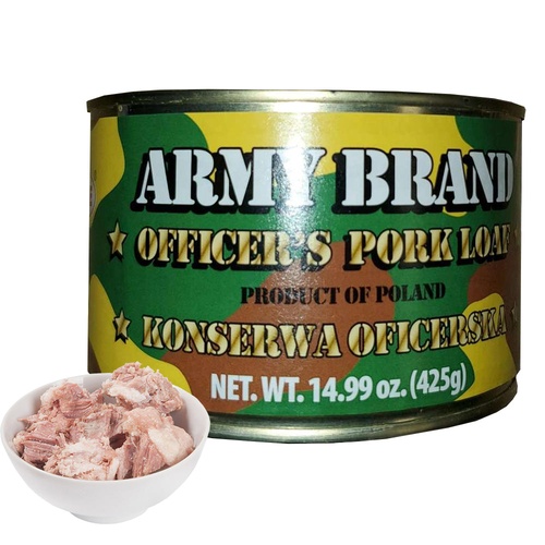 SQUARE ARMY BRAND PORK LOAF              14.99 OZ