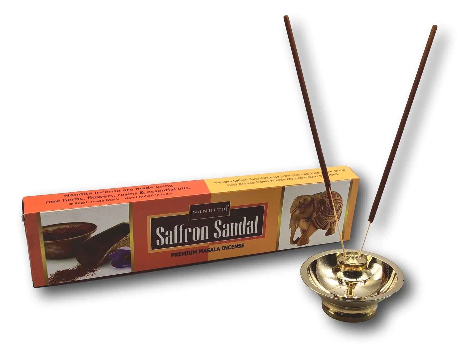 GM Saffron Sandal Agarbat 15 GM