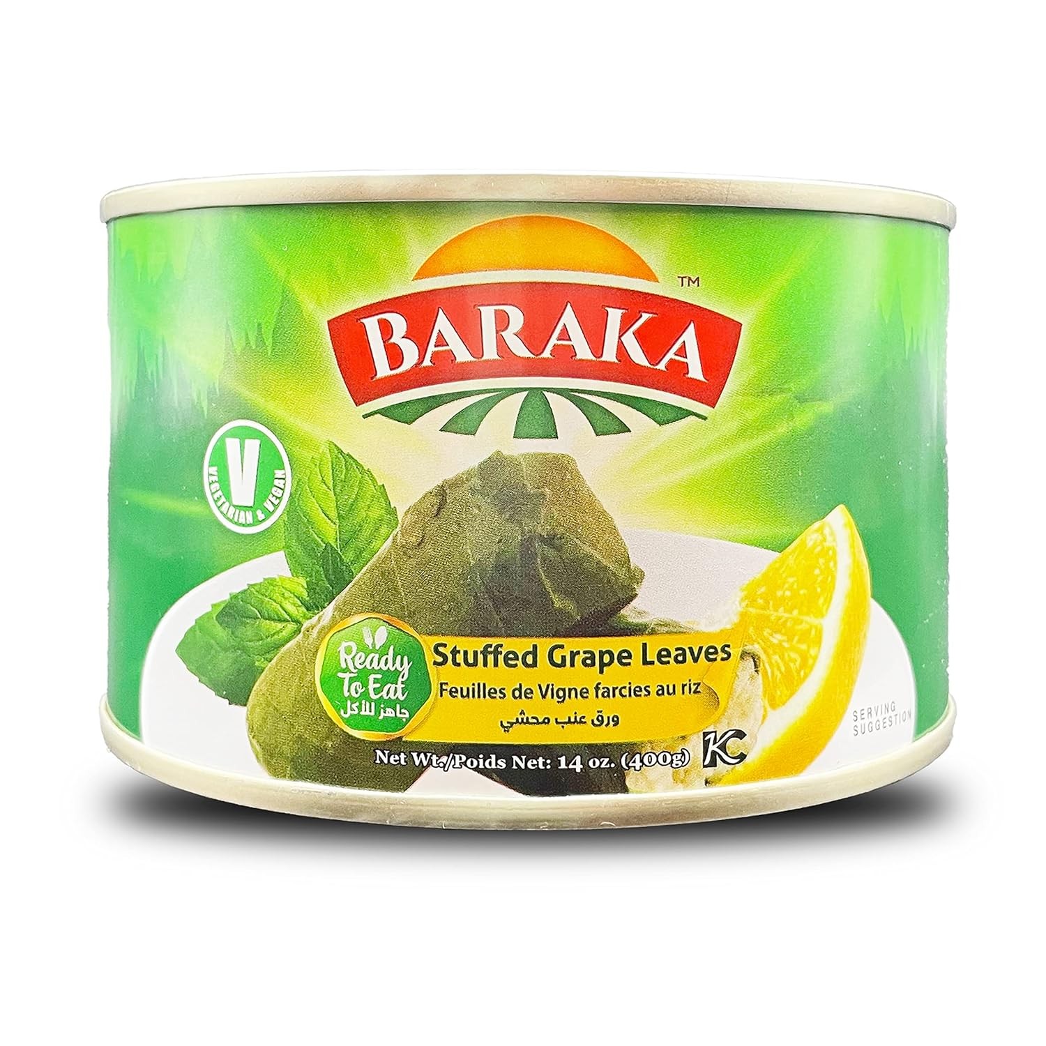 Baraka Stuffed Grape Leave 400 GM