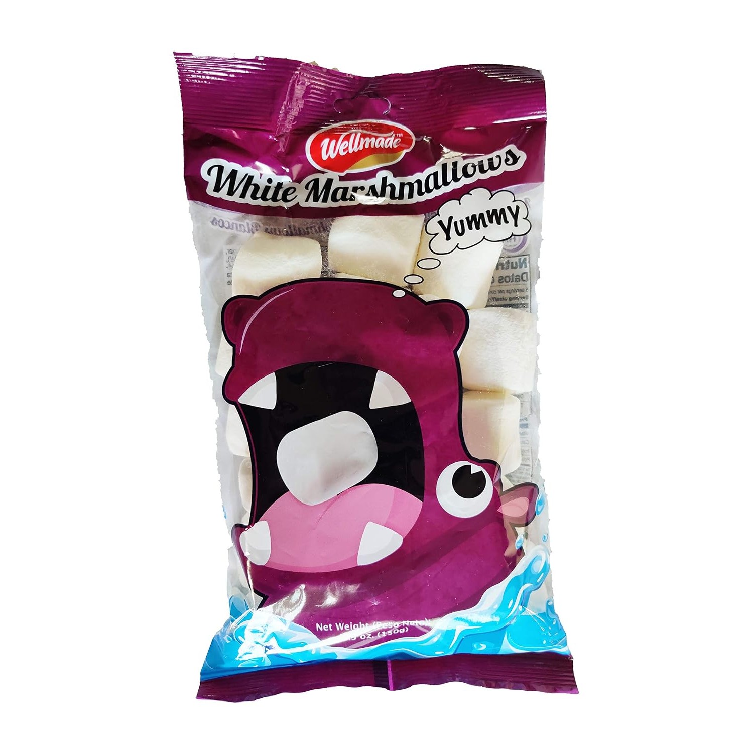 WELLMADE WHITE MARSHMALLOWS 1 PACK