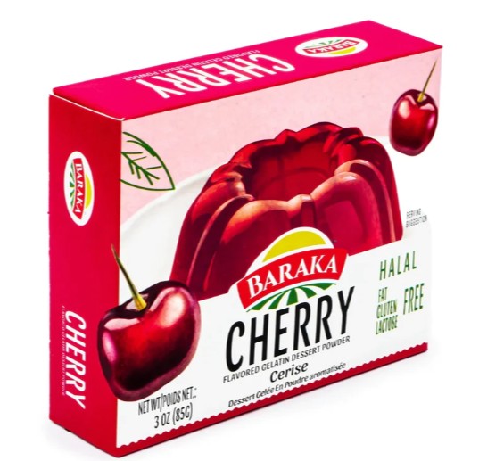 Baraka Cherry Jello 85 GM