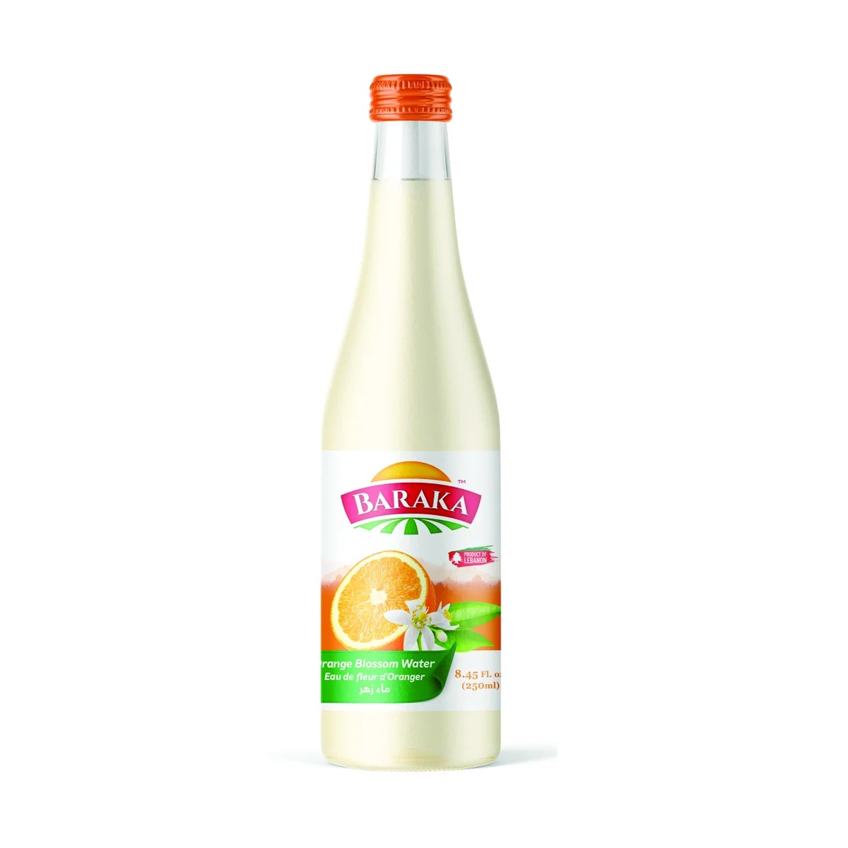 BARAKA ORANGE BLOSSOM WATER 250 ML