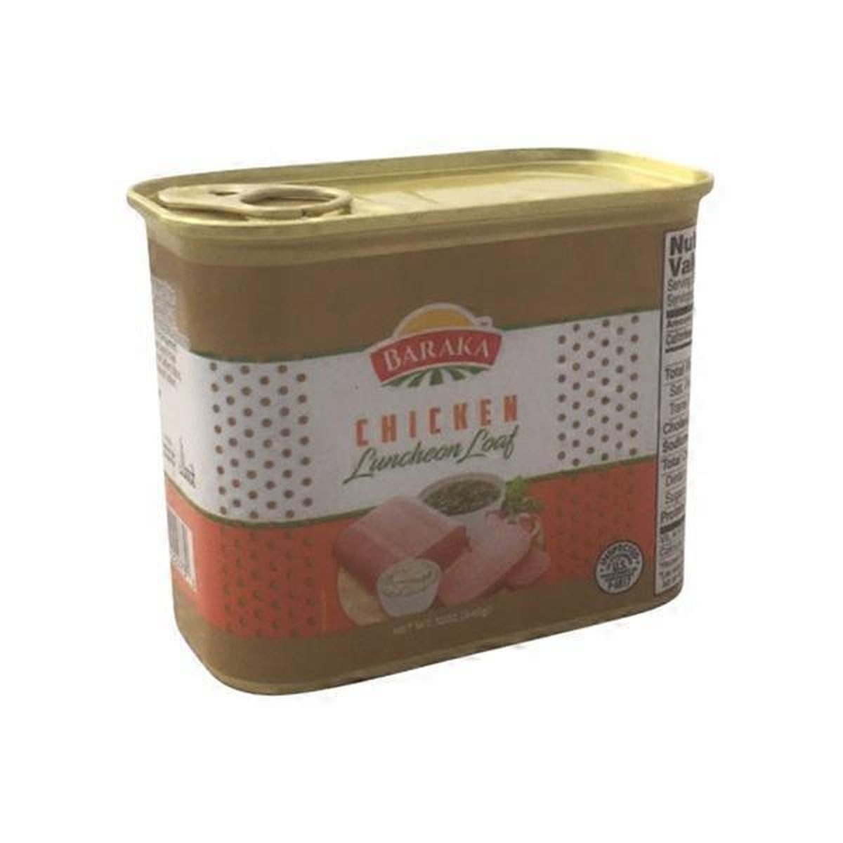 Baraka Chicken Luncheon 340 GM