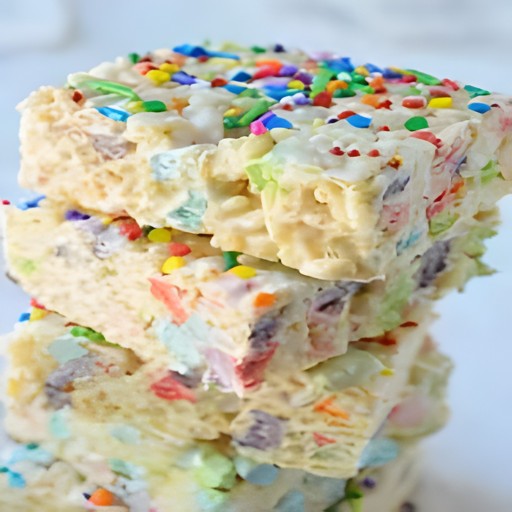 HALAL RICE TREATS RAINBOW SPARKLES 12 PCS