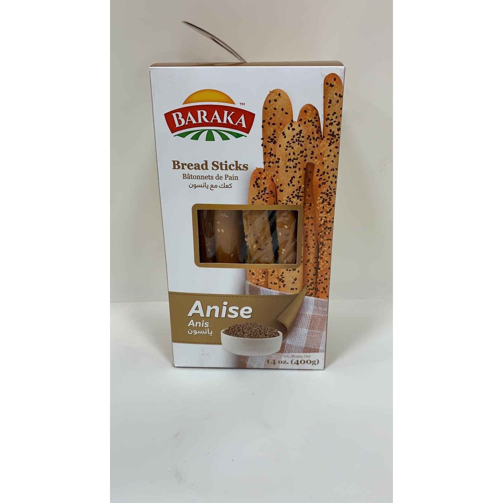 Baraka Bread Sticks Anise 400 GM