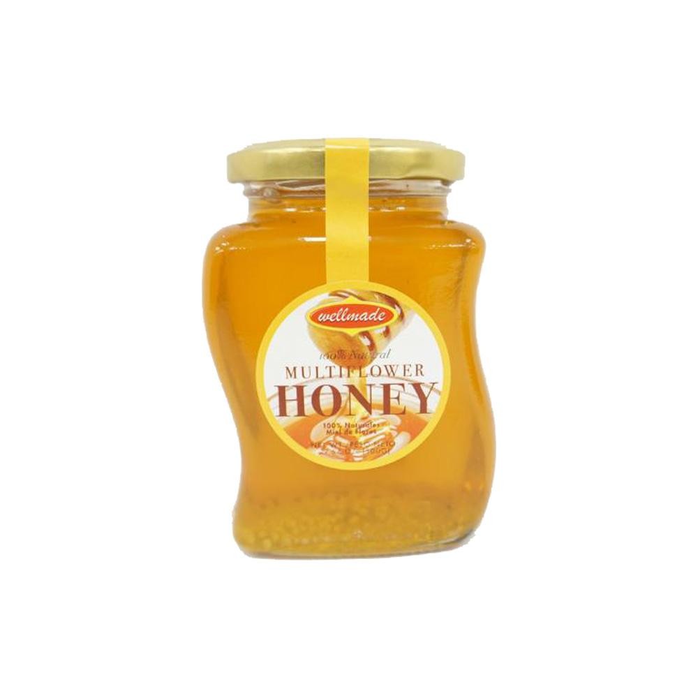 Wellmade Flower Honey Jar 500 GM