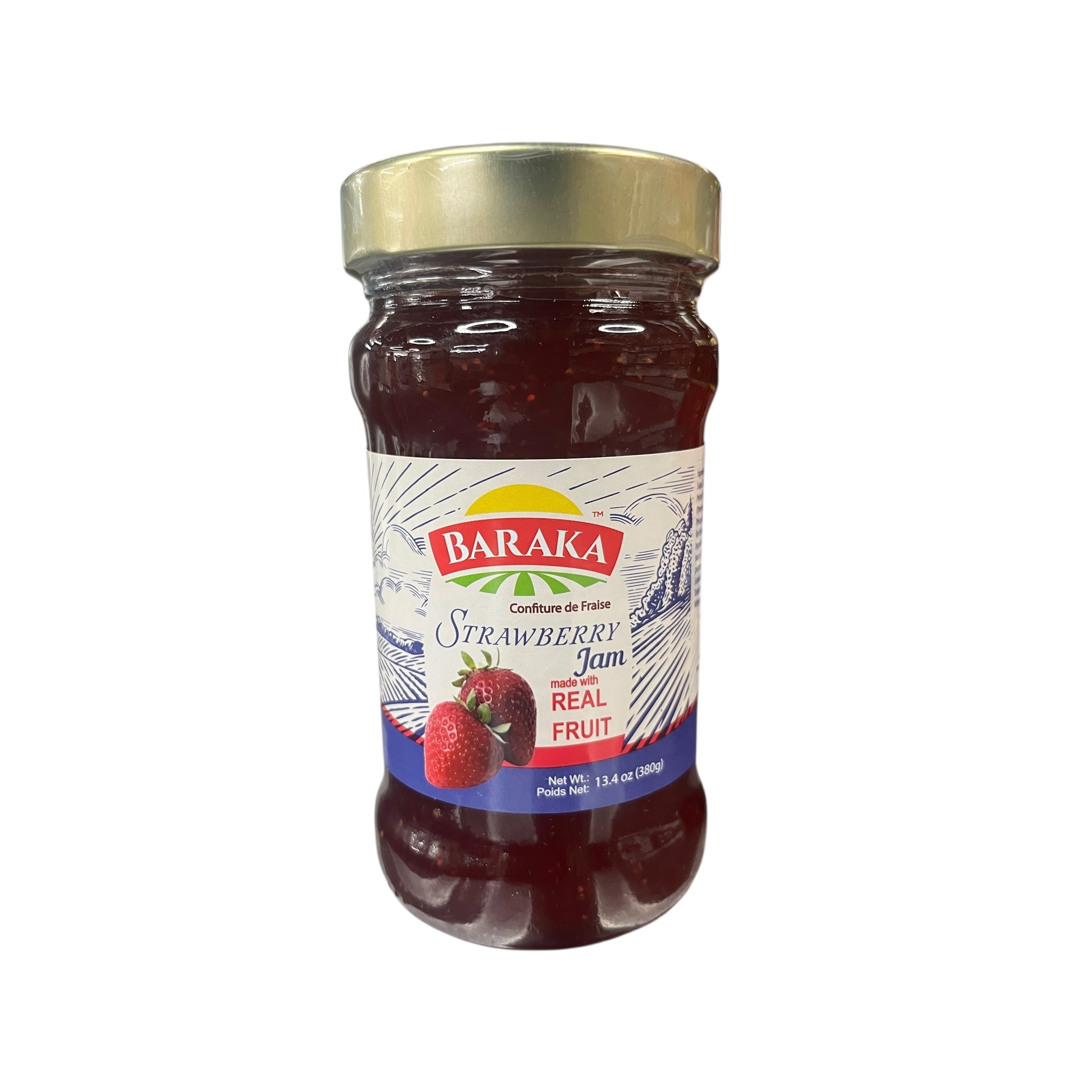 Baraka Strawberry Jam 380 GM