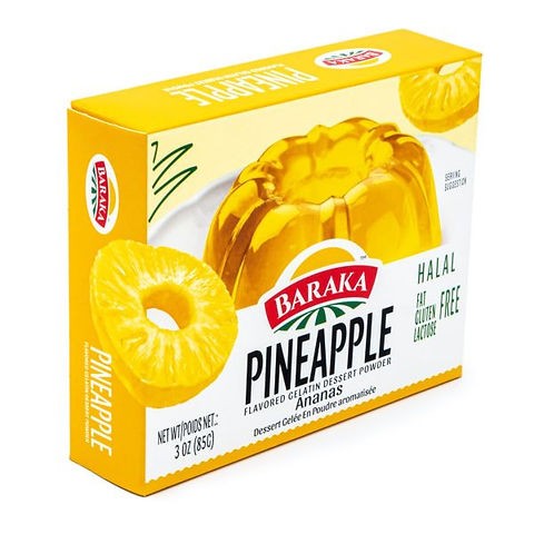 Baraka Pinapple Jello 85 GM