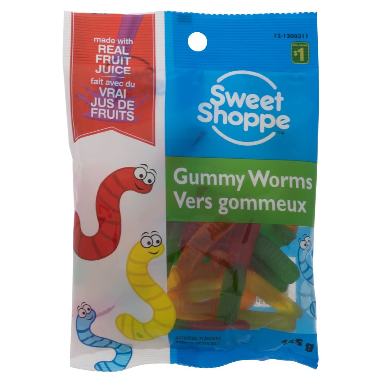Y.Gummy Worms 125 GM