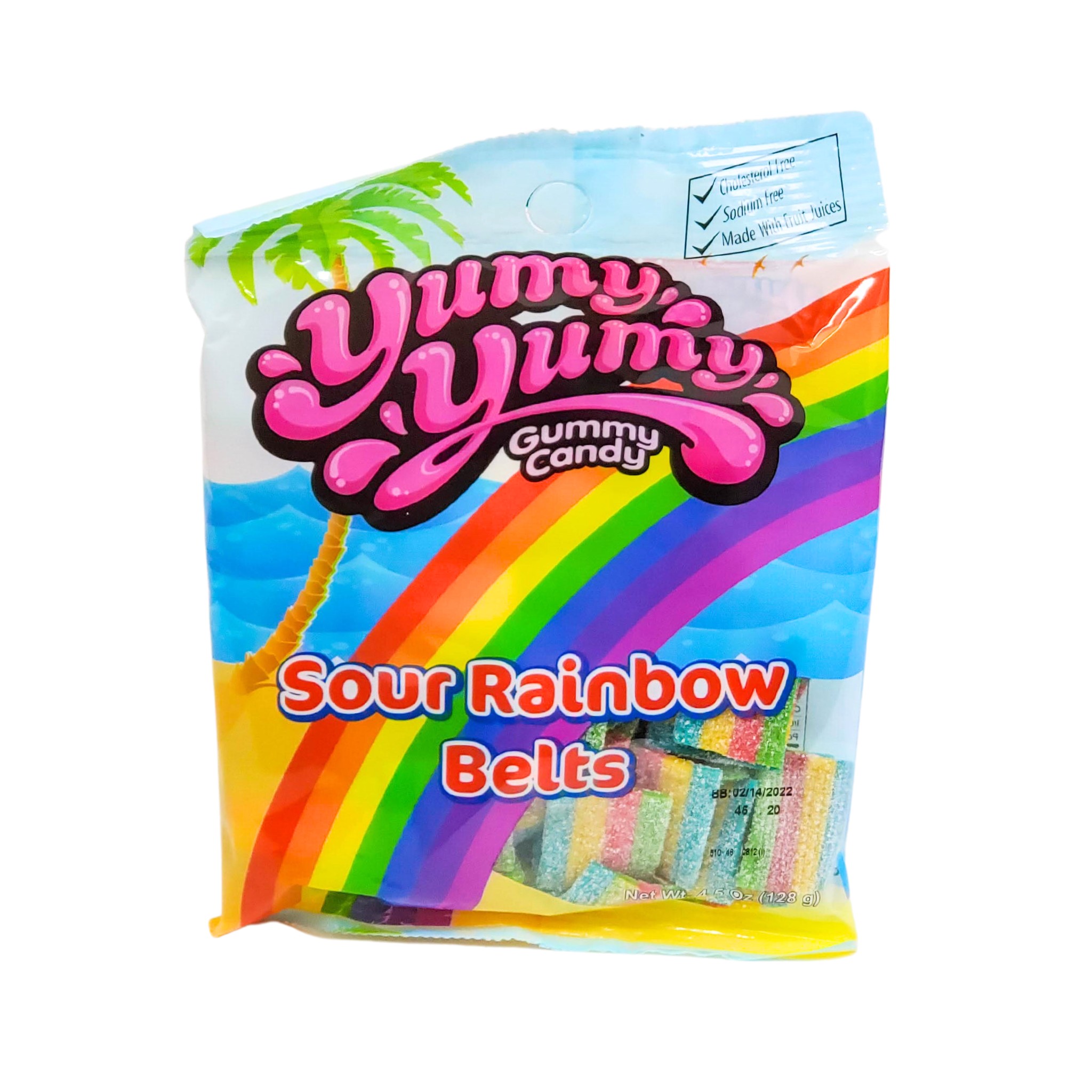 Yummy Gummy Sour Rainbow 125 GM