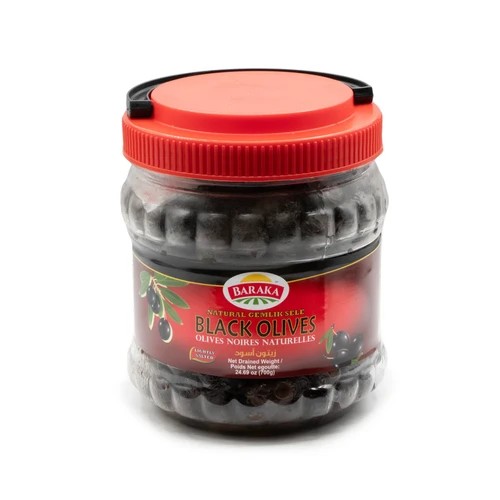 Baraka Black Olives 1300 GM