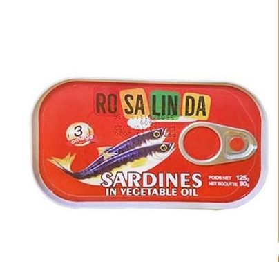 SARDINES 125 GM
